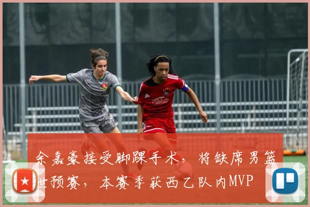 余嘉豪接受脚踝手术，将缺席男篮世预赛，本赛季获西乙队内MVP